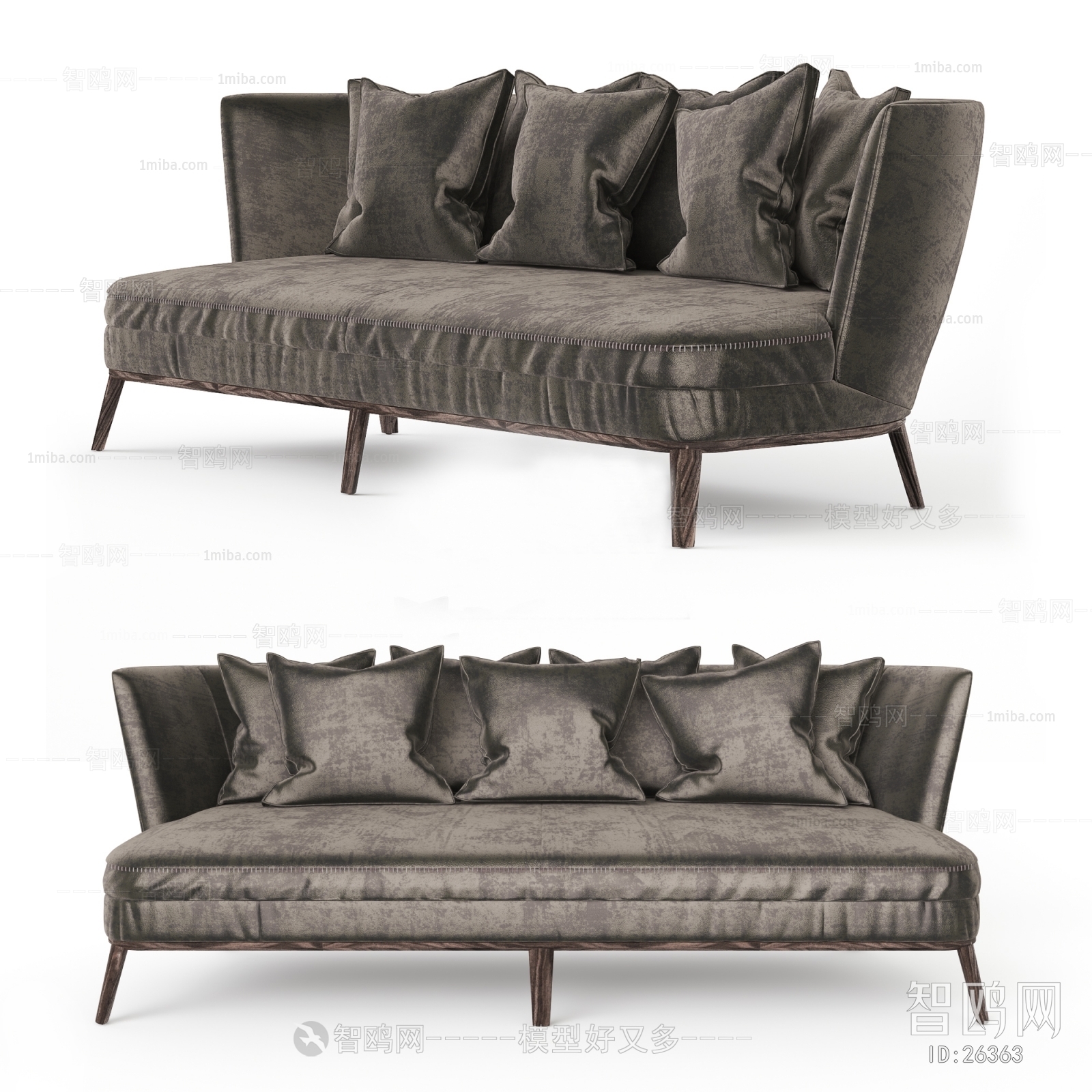 Modern Multi Person Sofa