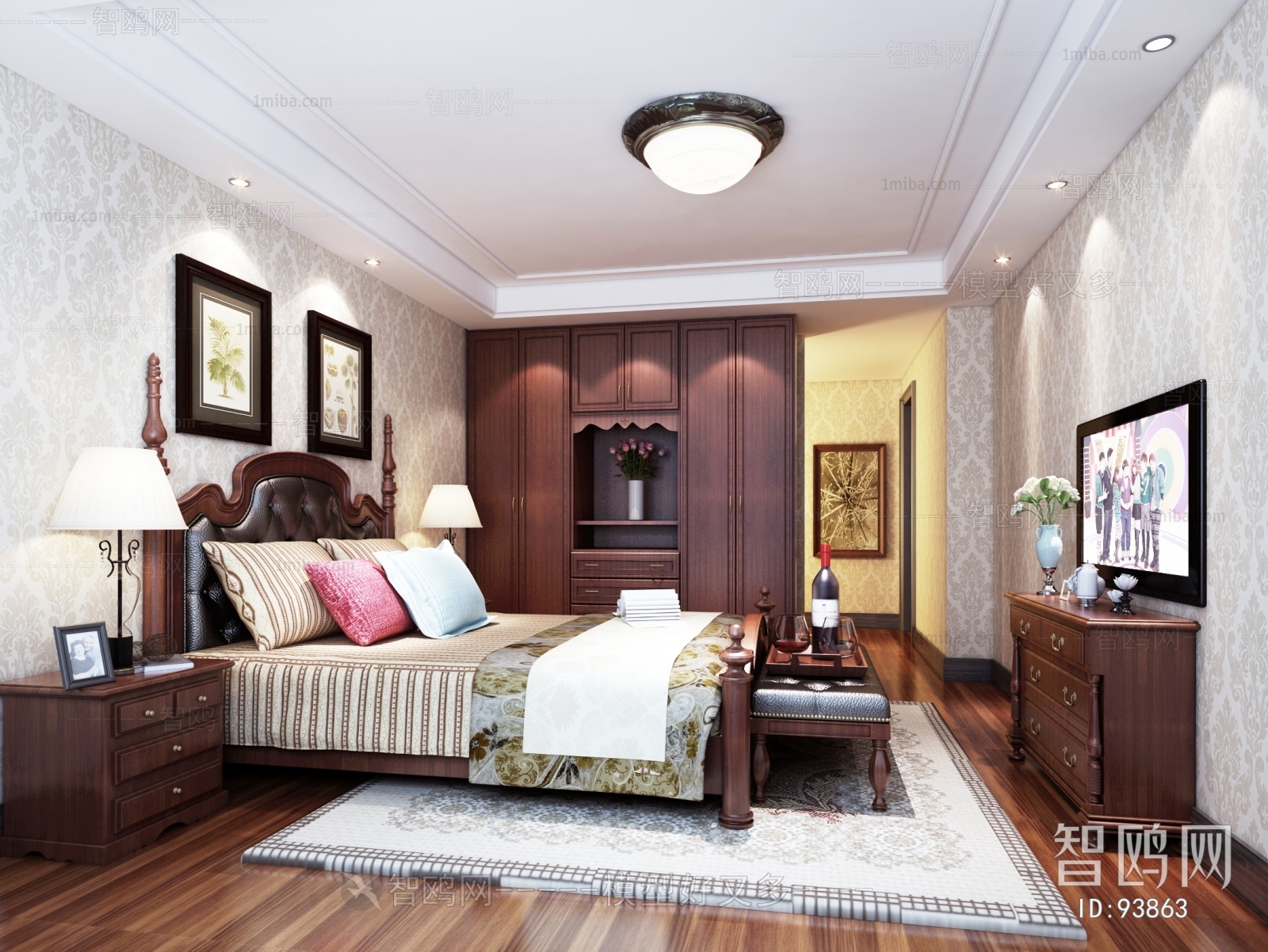 European Style Bedroom