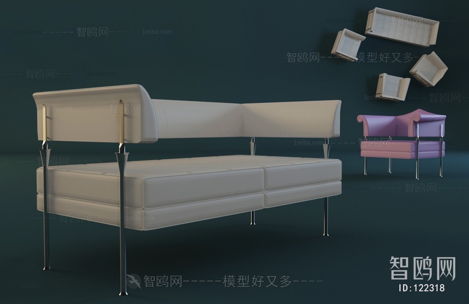 Modern A Sofa For Two