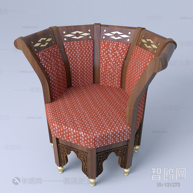 Southeast Asian Style Single Chair