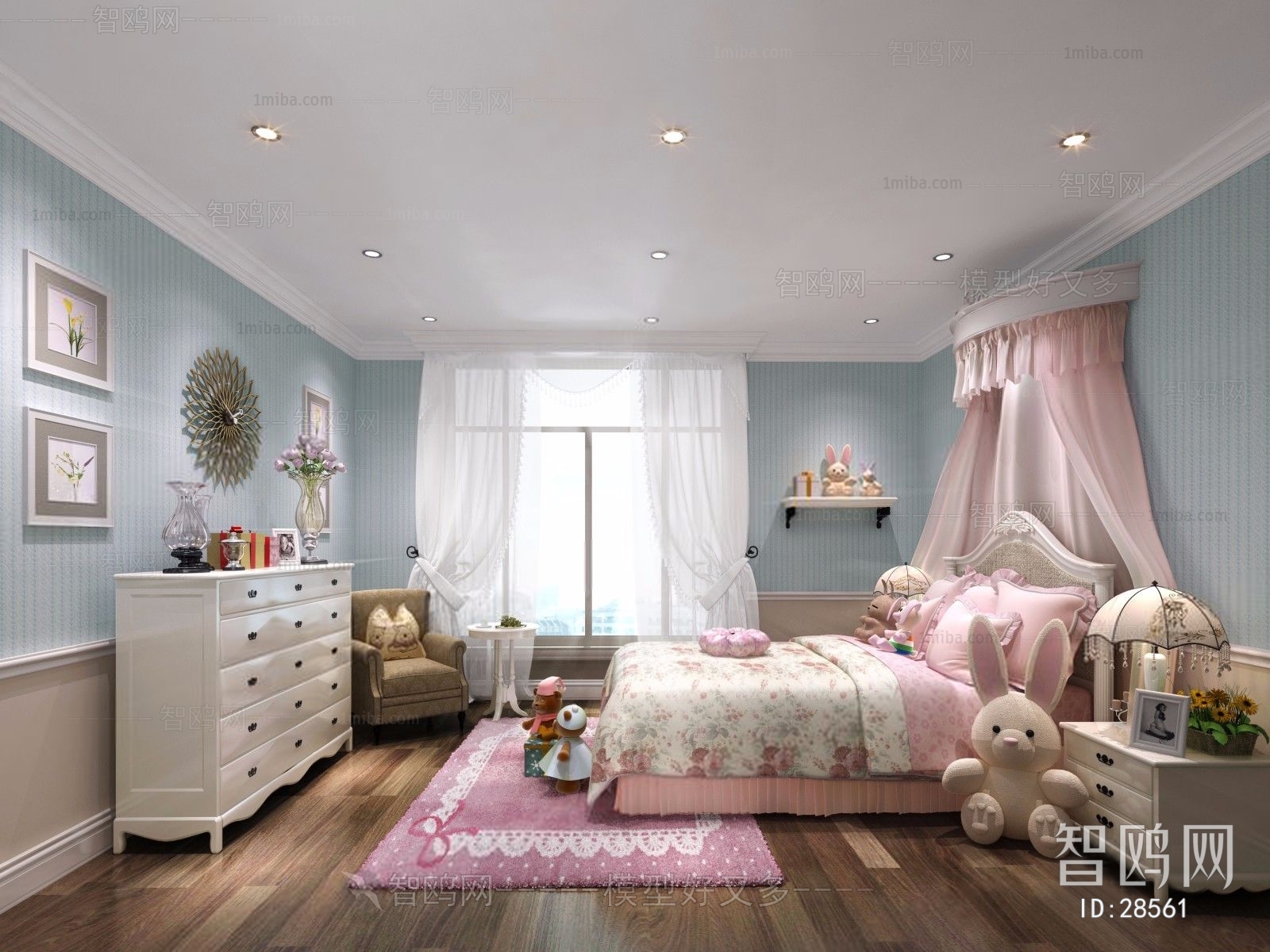 European Style Children's Room