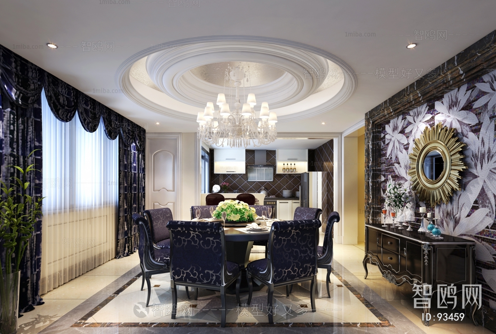 New Classical Style Dining Room