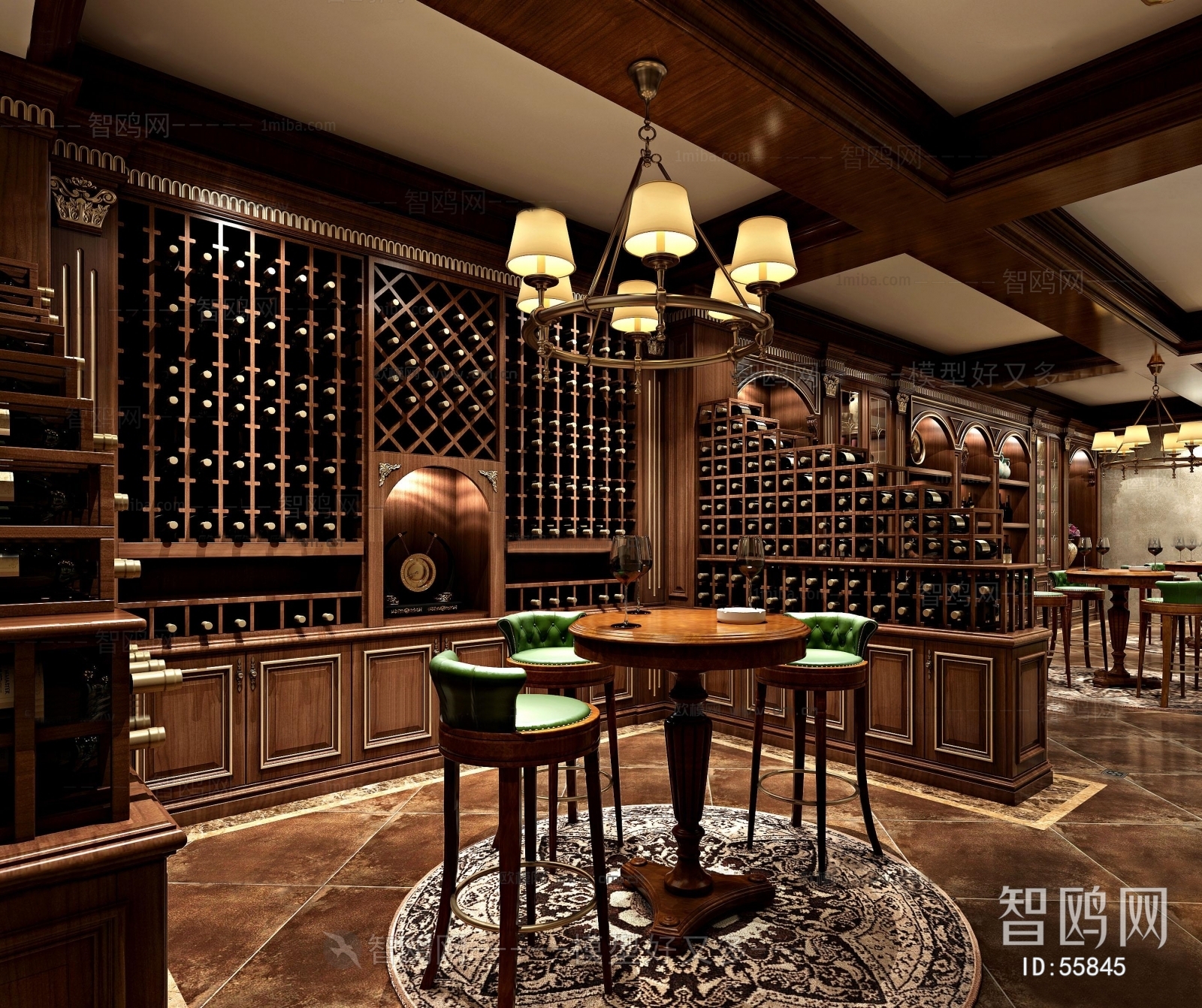 American Style Wine Cellar/Wine Tasting Room