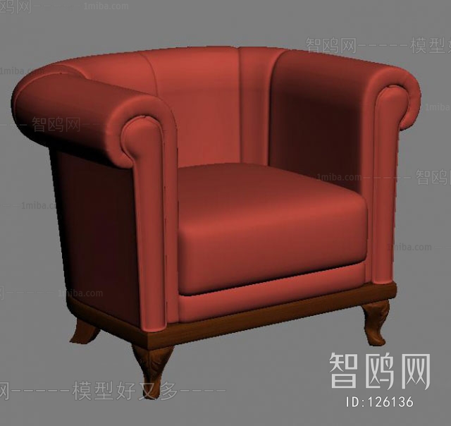 European Style Single Sofa