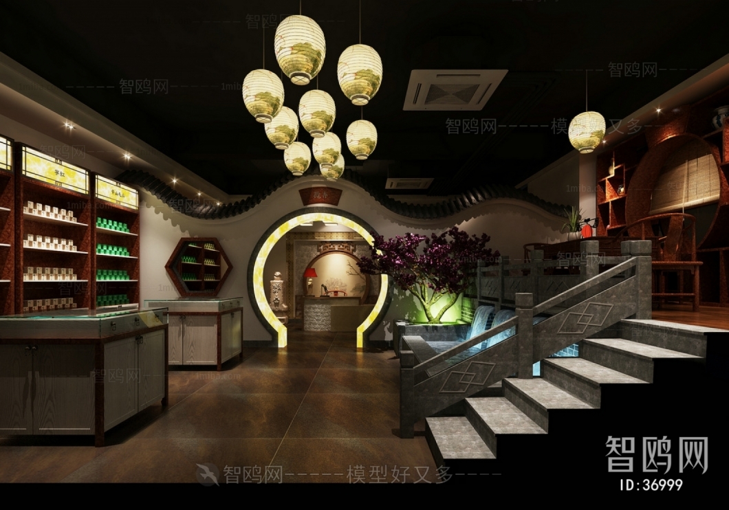 New Chinese Style Club Space