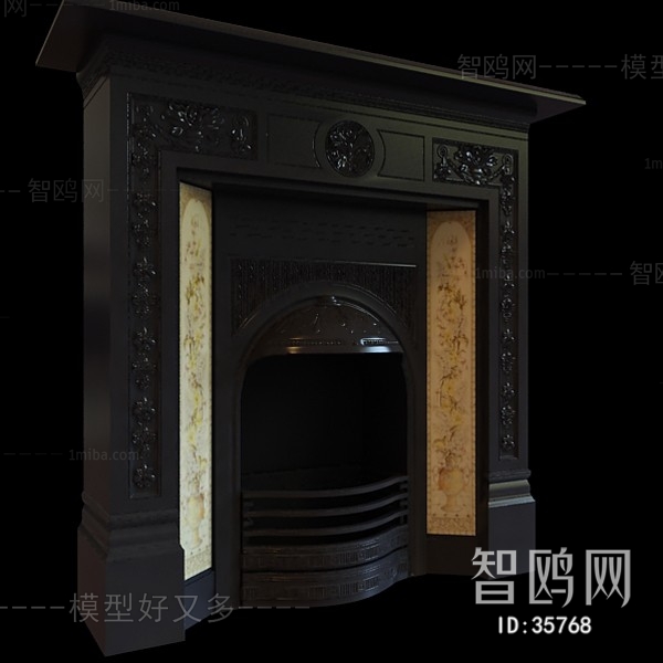 European Style Fireplace