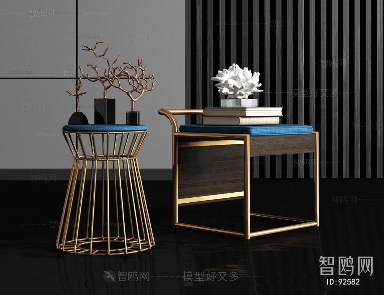 New Chinese Style Single Chair