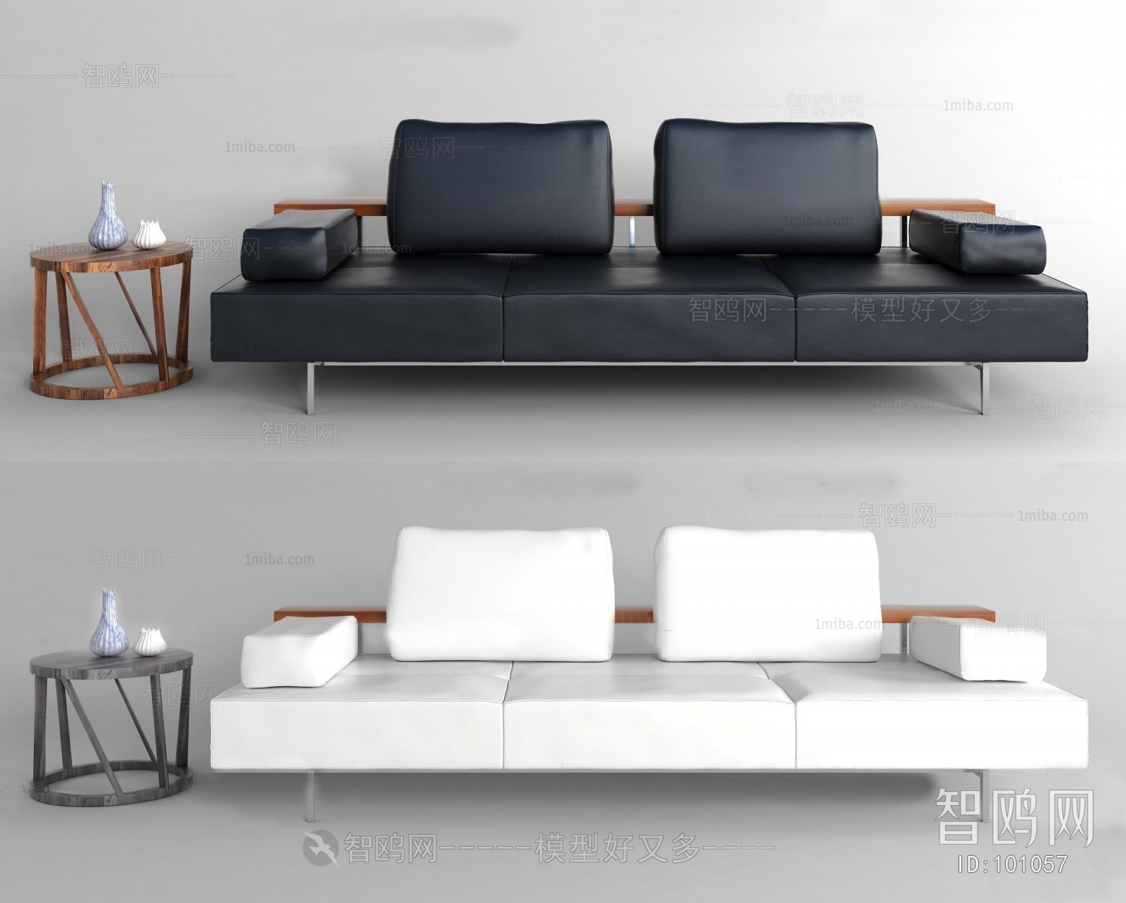 Modern Three-seat Sofa