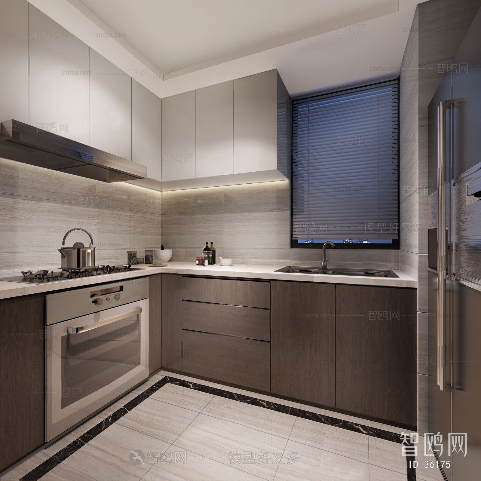 Modern The Kitchen