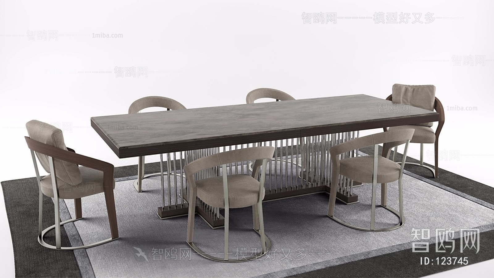 Nordic Style Dining Table And Chairs