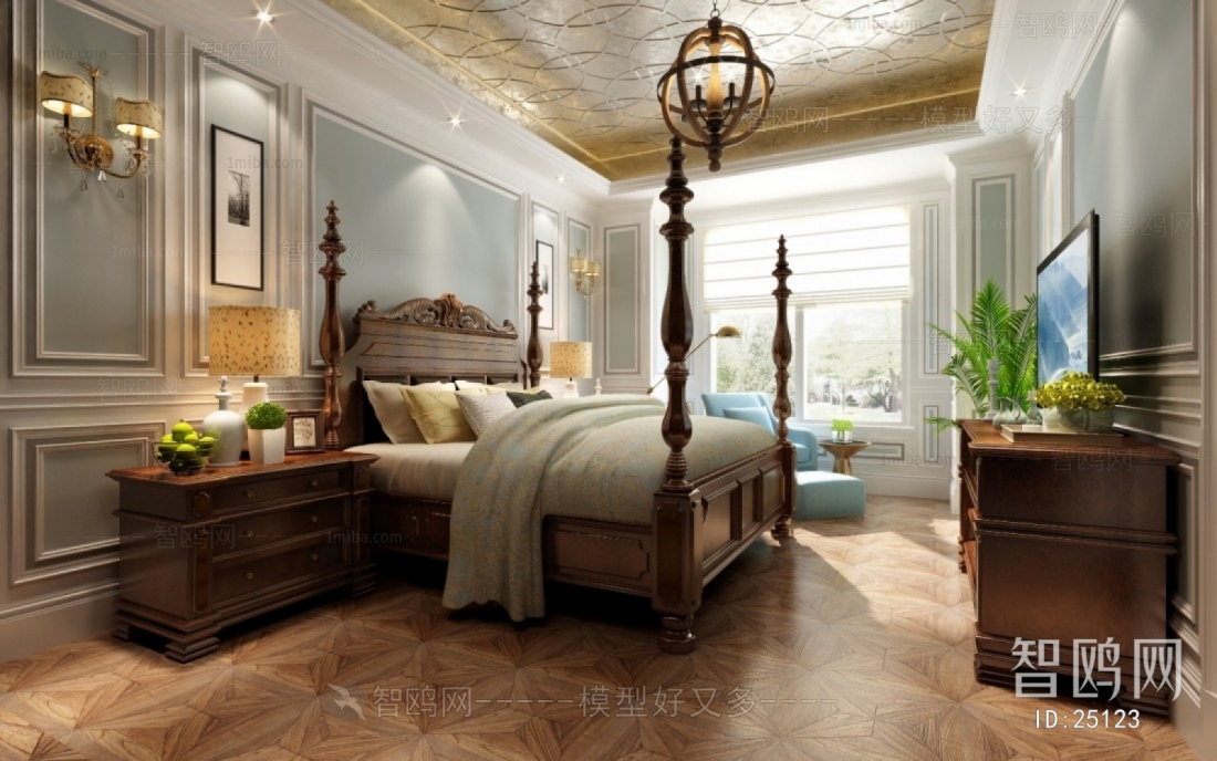 American Style Bedroom