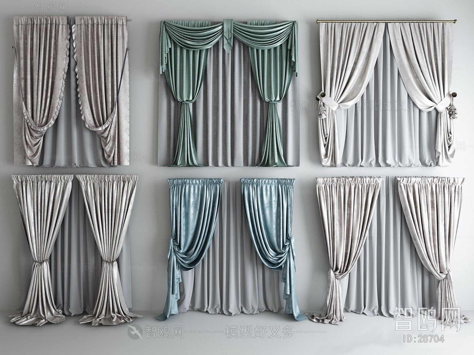 Modern European Style The Curtain