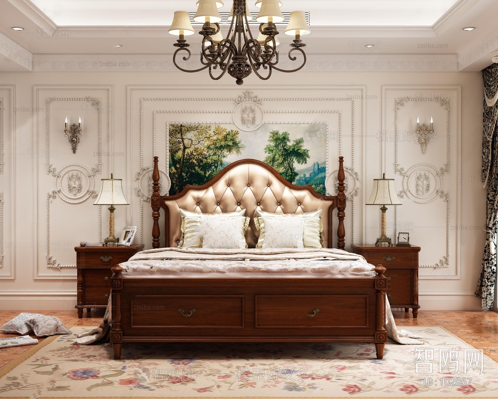 American Style Double Bed