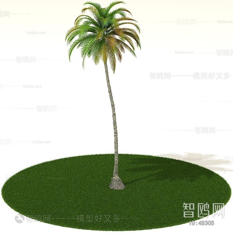 Modern Tree/shrub/grass