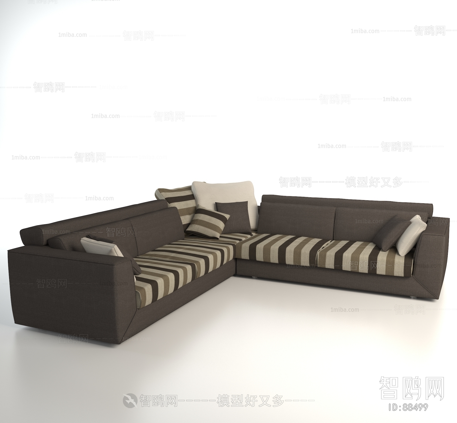 Modern Multi Person Sofa