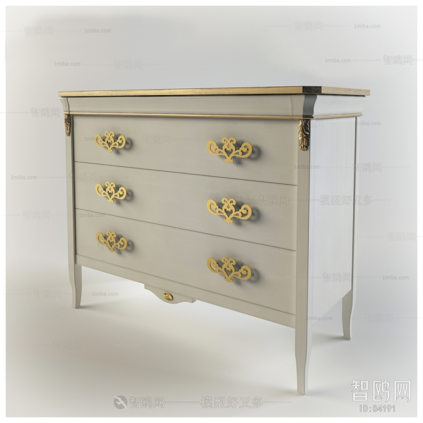 Simple European Style Chest Of Drawers