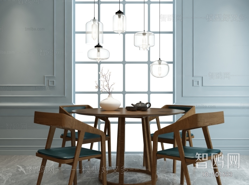 Nordic Style Dining Table And Chairs