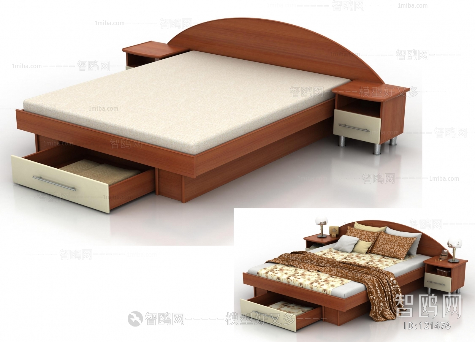 Modern Double Bed