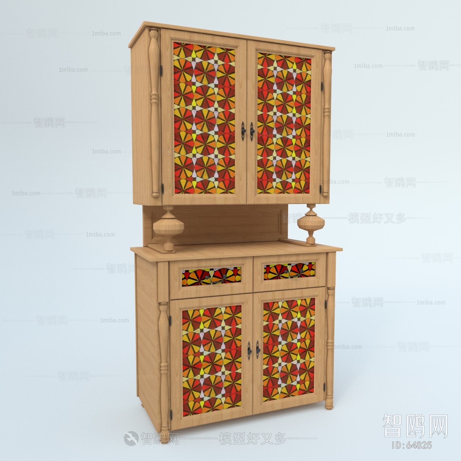 European Style Wine Cabinet