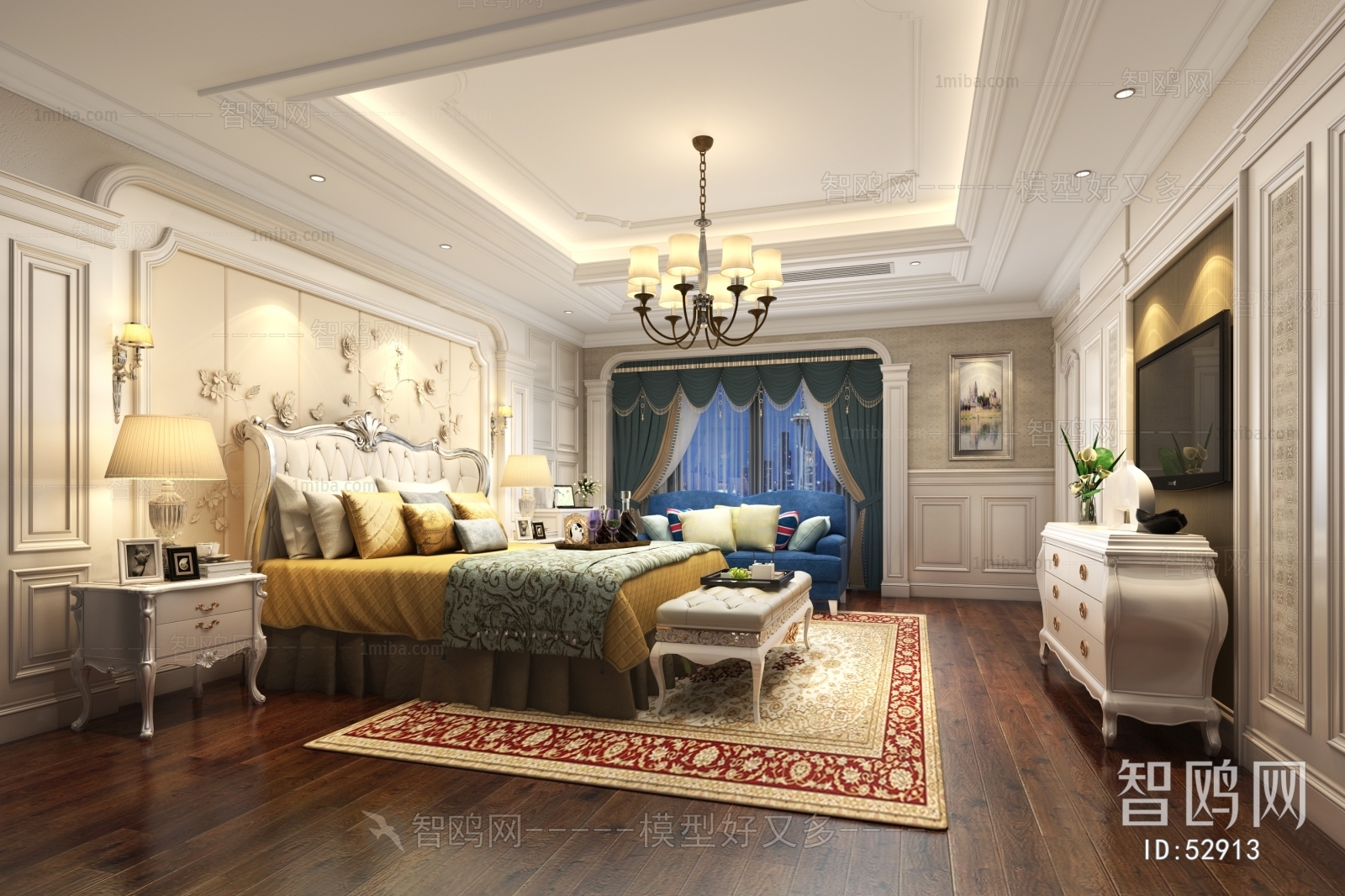 European Style Bedroom