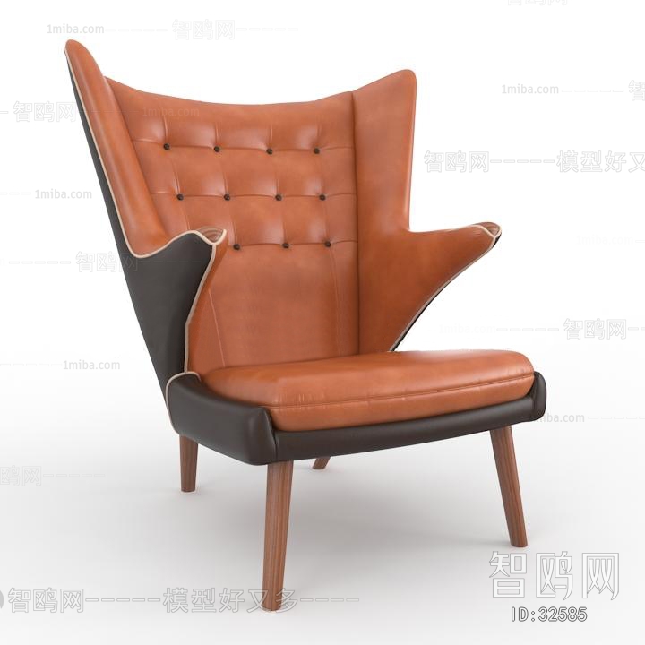 Modern Nordic Style Lounge Chair