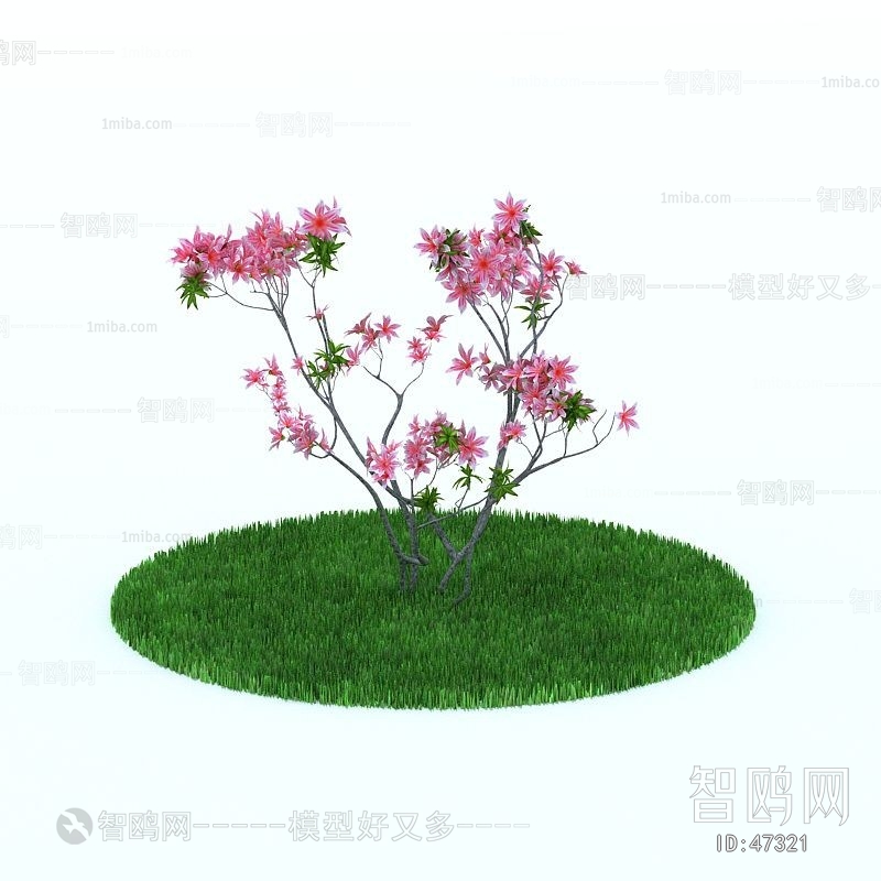 Modern Tree/shrub/grass