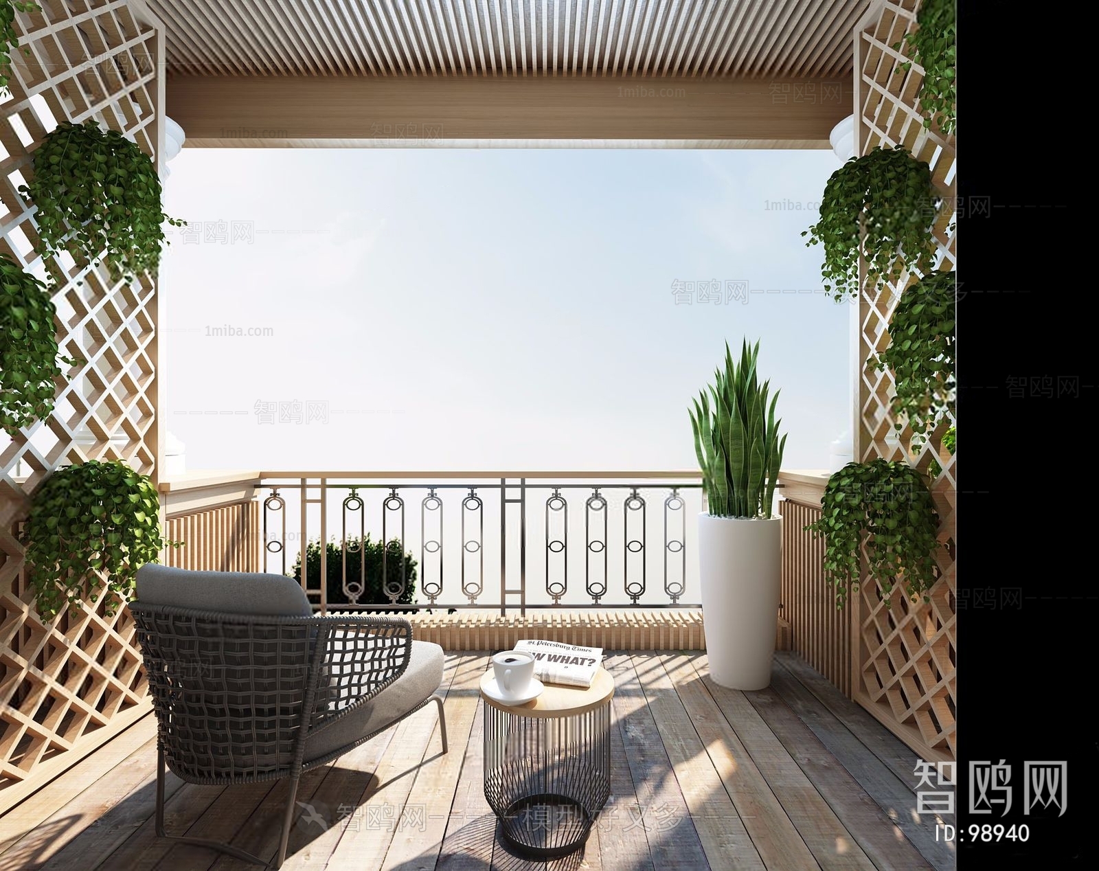 Modern Balcony