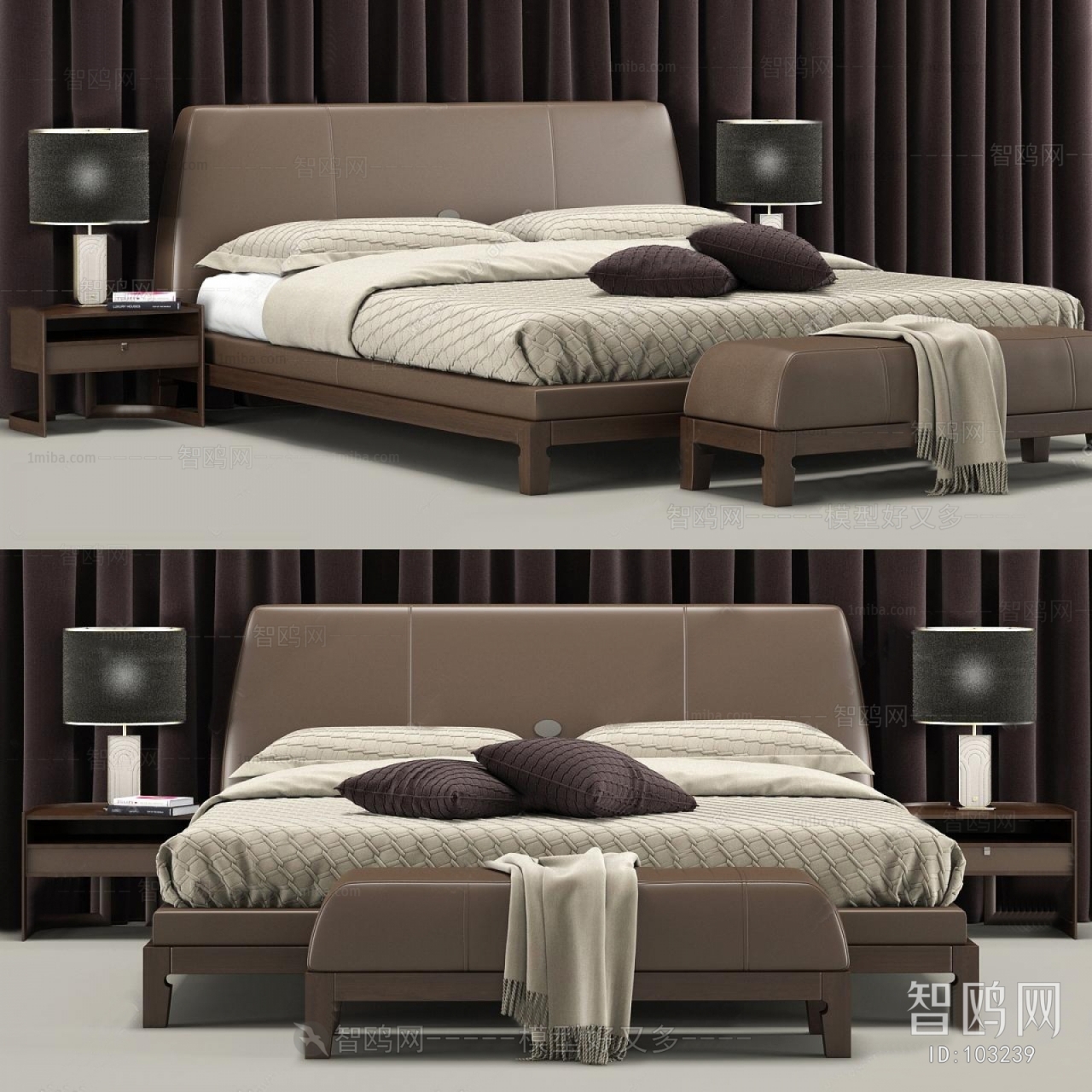 Modern Double Bed