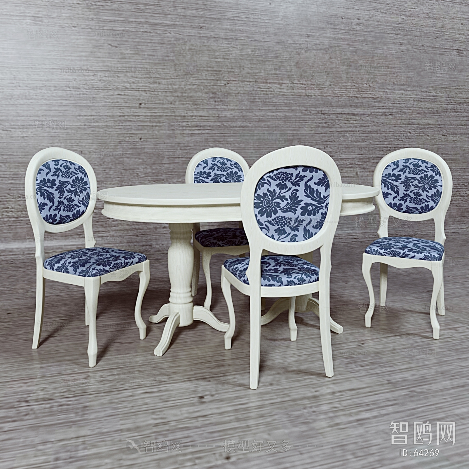 European Style Dining Table And Chairs