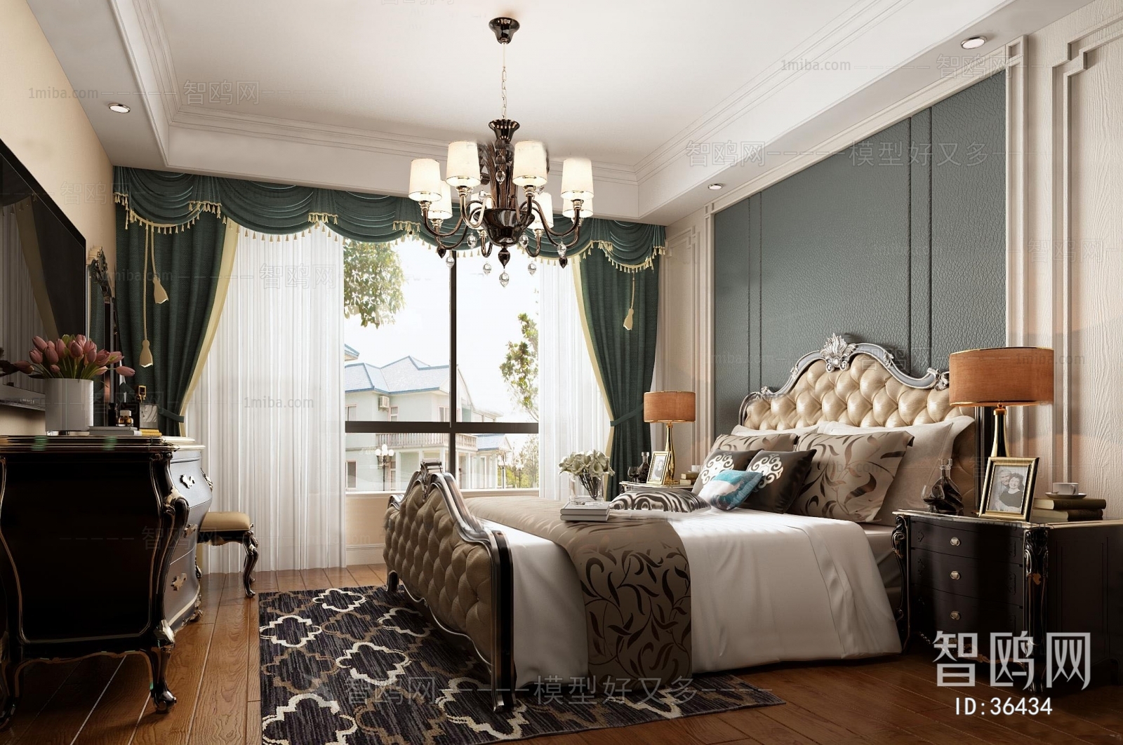 New Classical Style Bedroom