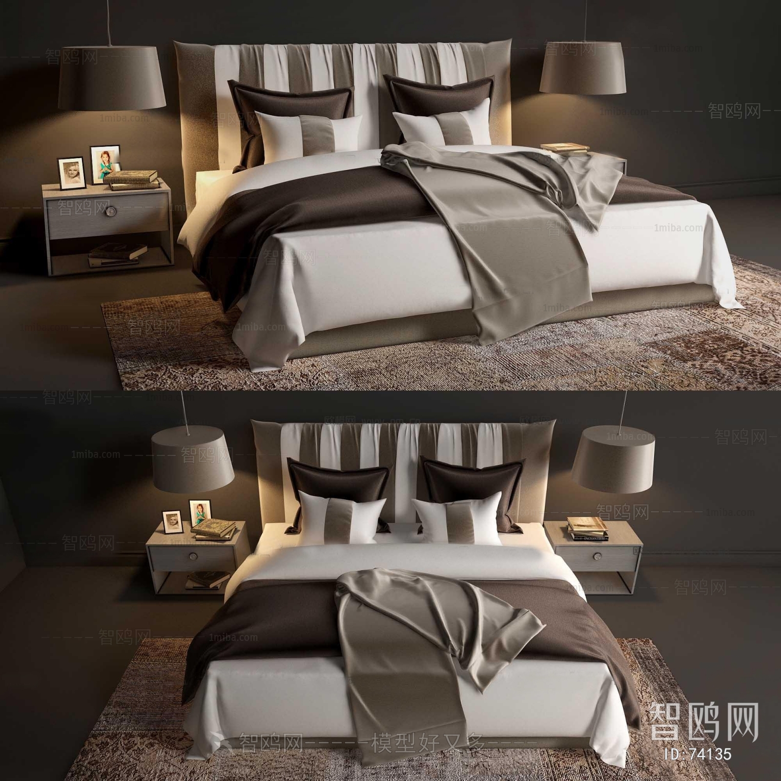 Modern Double Bed