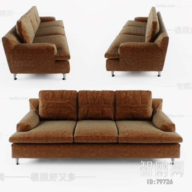 Modern Three-seat Sofa