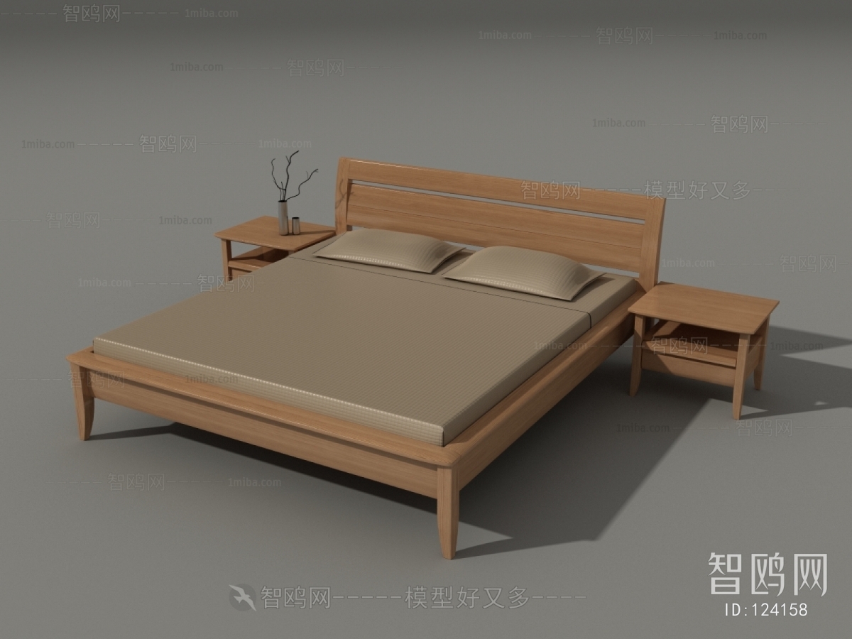 Modern Double Bed