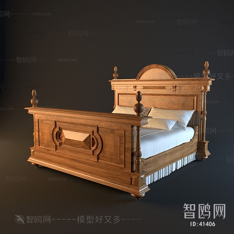 American Style Double Bed