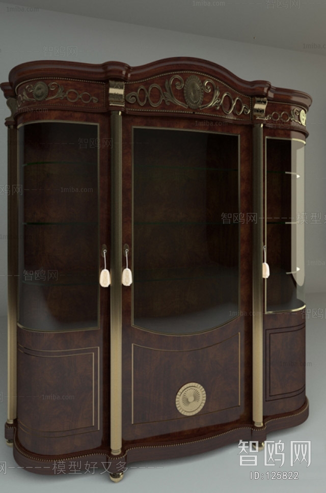 European Style Wine Cabinet