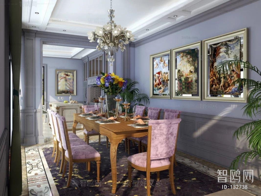 American Style Dining Room
