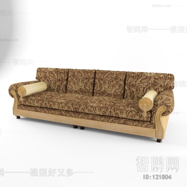 European Style Three-seat Sofa