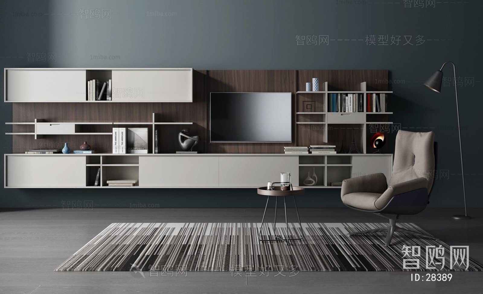 Modern Nordic Style TV Cabinet