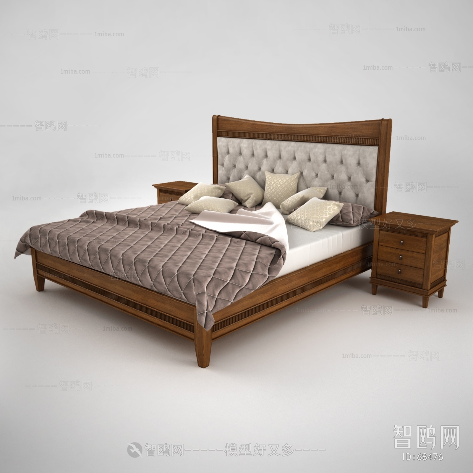 Modern Double Bed