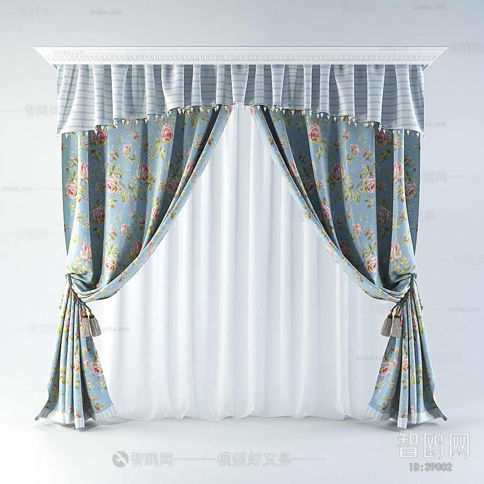 Idyllic Style Simple European Style The Curtain