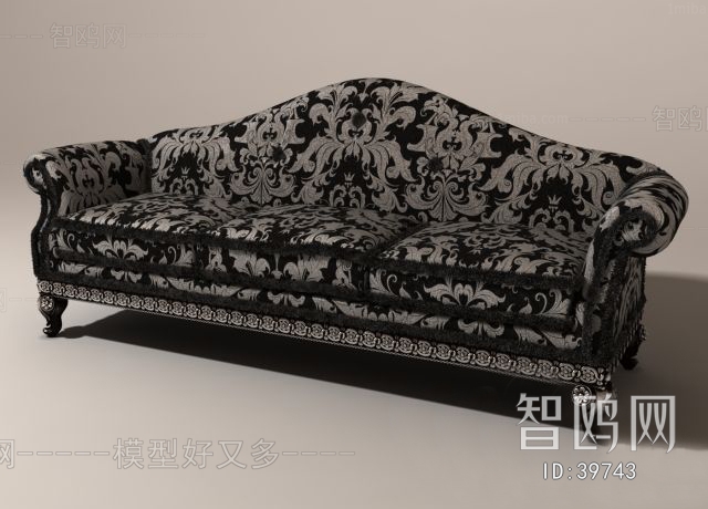 European Style Three-seat Sofa