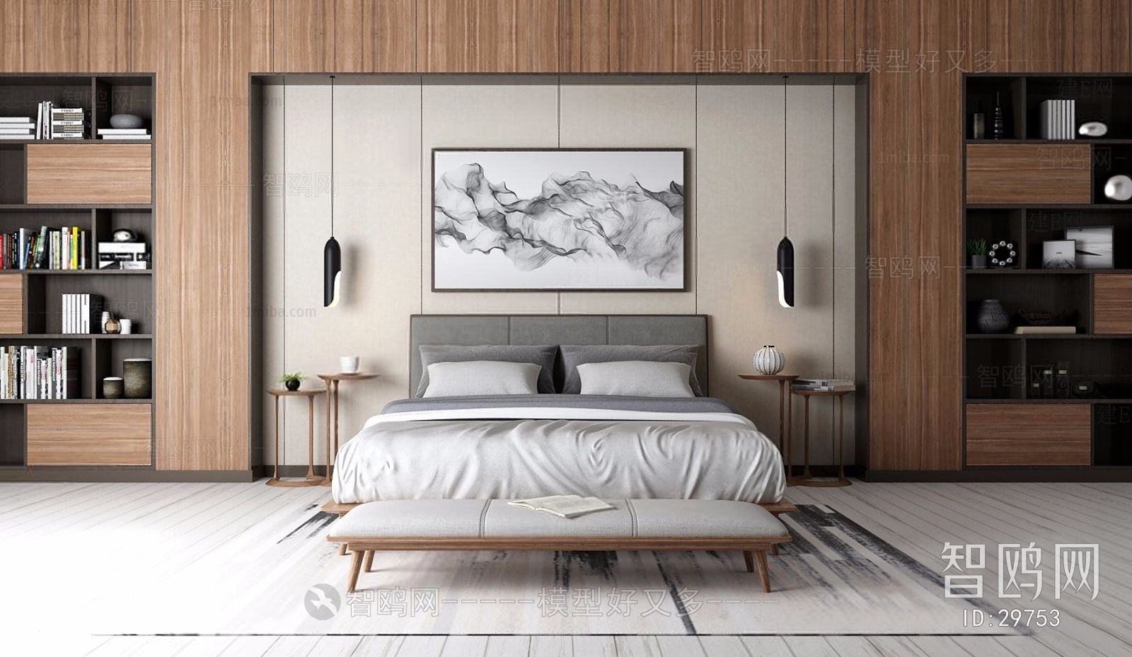 Nordic Style Bedroom