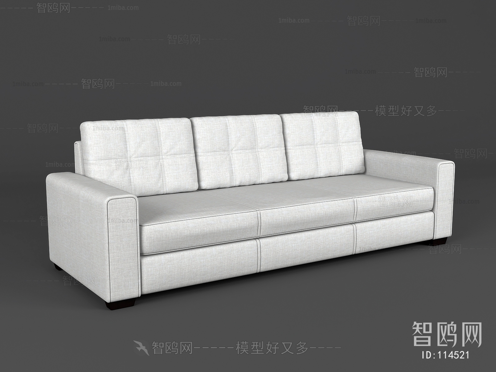 Modern Three-seat Sofa