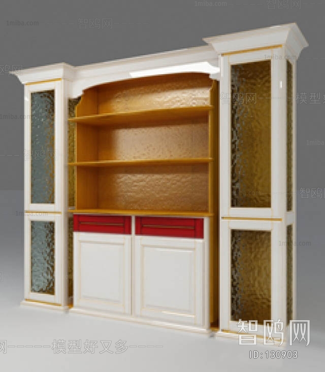 European Style Wine Cabinet