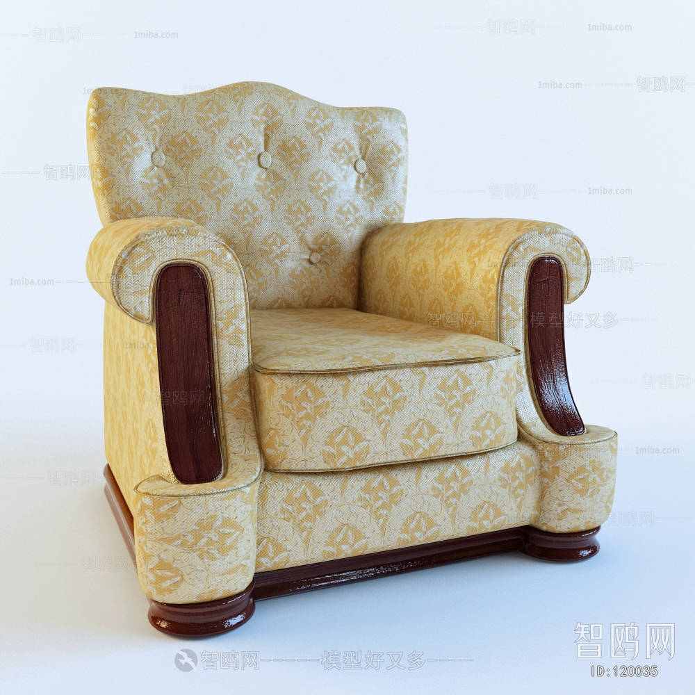 European Style Single Sofa