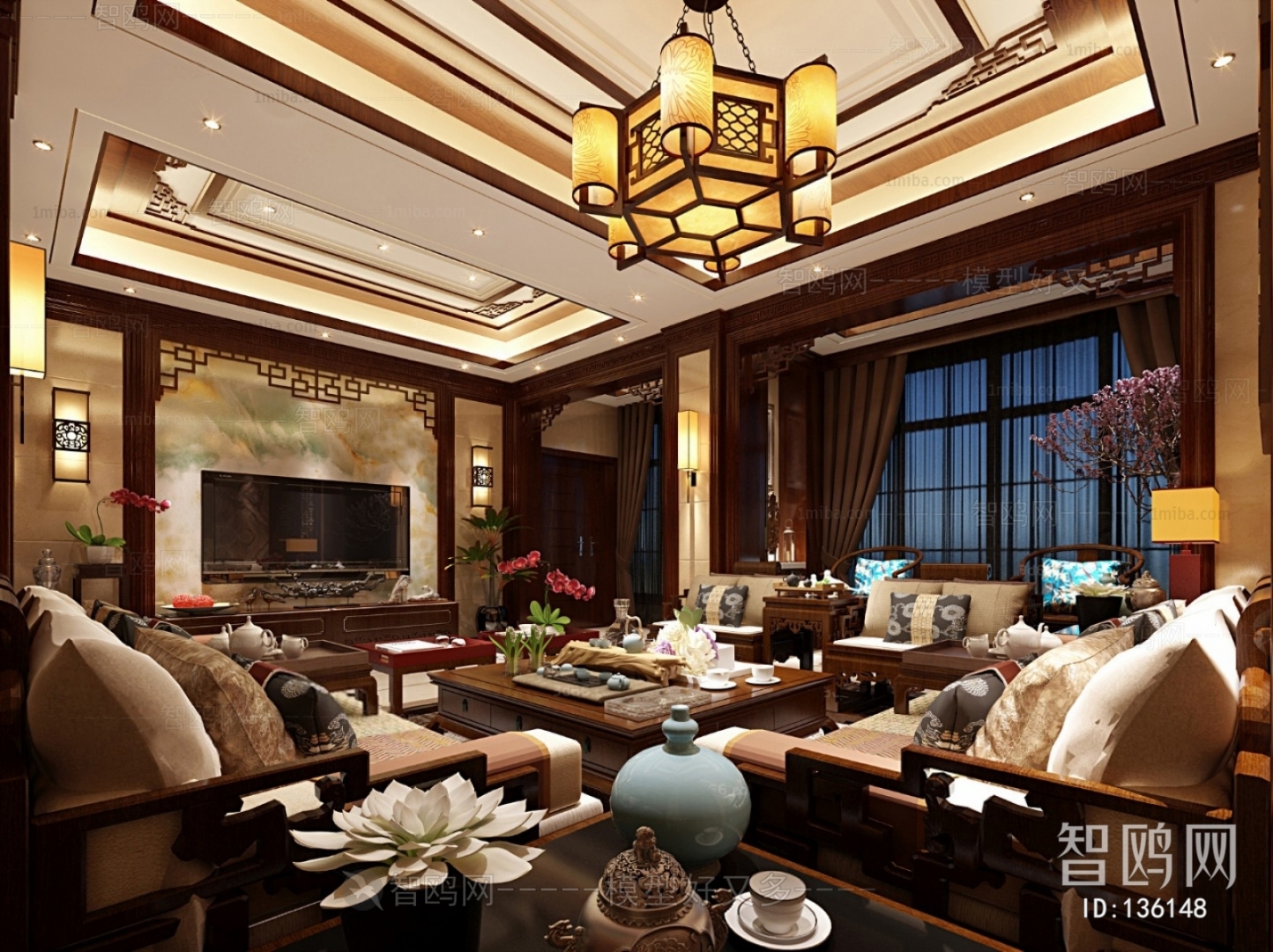 Chinese Style A Living Room