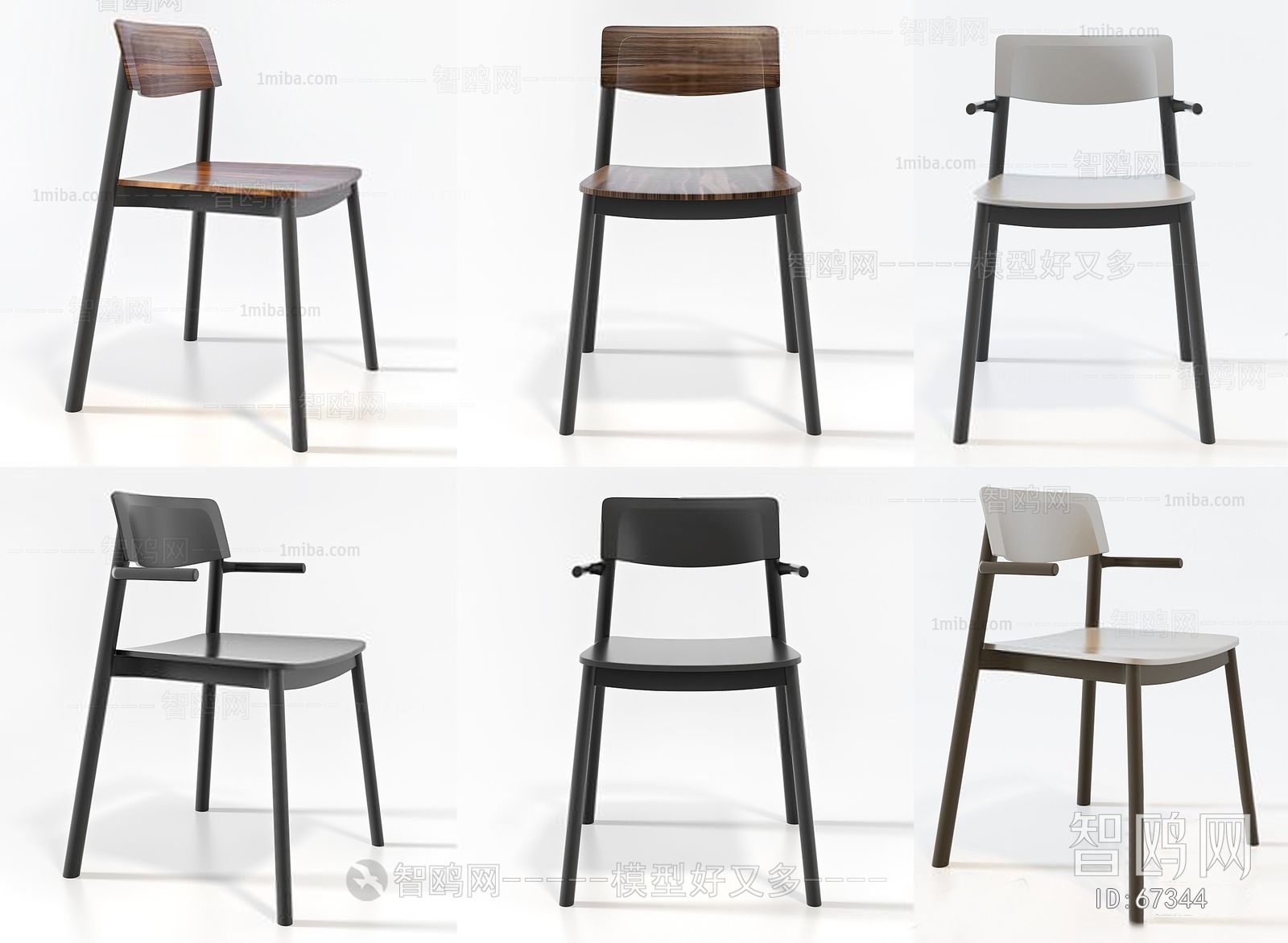 Nordic Style Single Chair