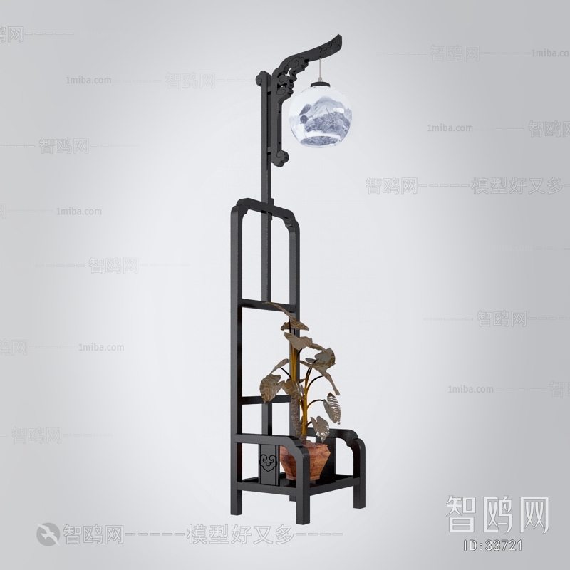 Chinese Style Floor Lamp