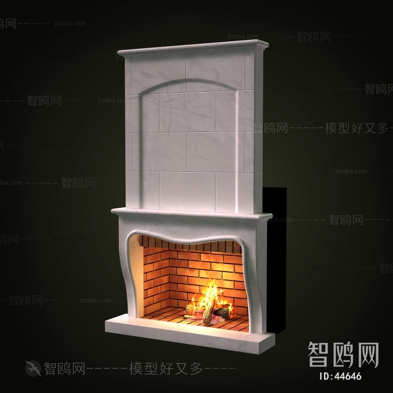 European Style Fireplace