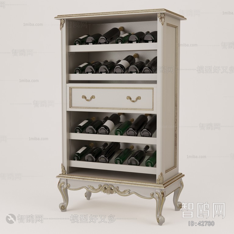 European Style Wine Cabinet